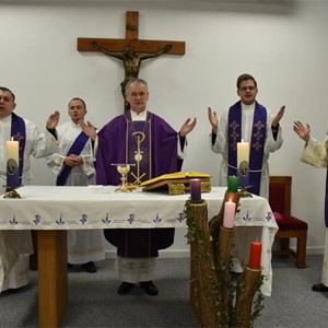 Nadbiskup Kutleša slavio misu zornicu u Međubiskupijskom sjemeništu na Šalati